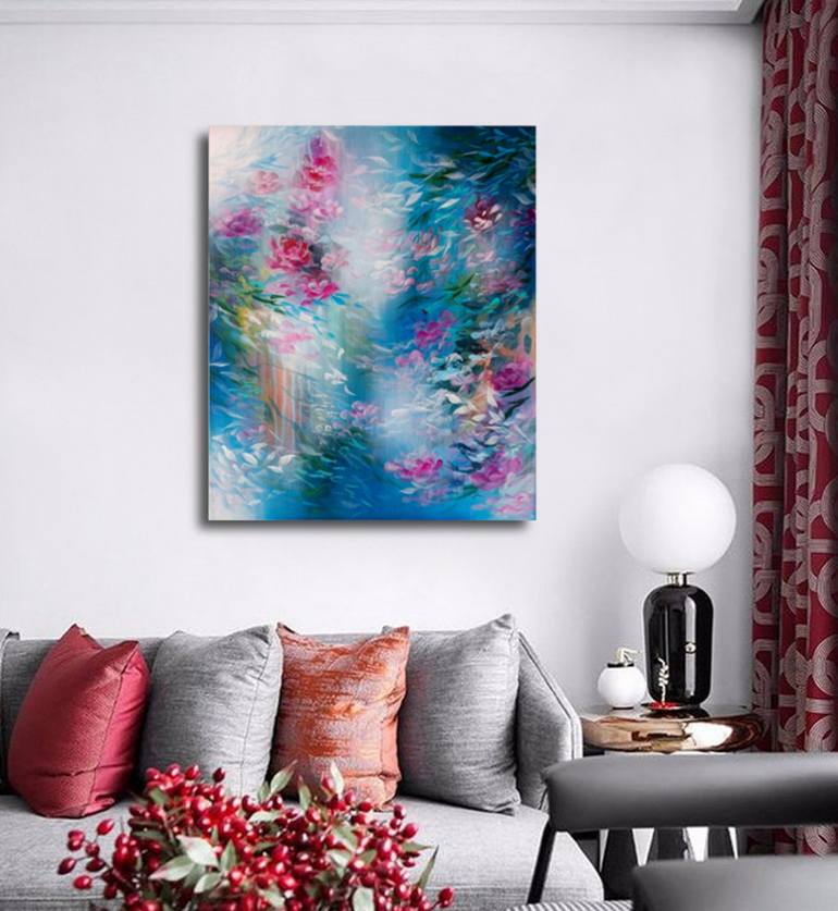 Original Contemporary Abstract Painting by Eva Pearl