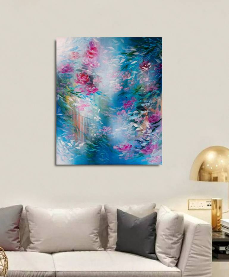 Original Contemporary Abstract Painting by Eva Pearl