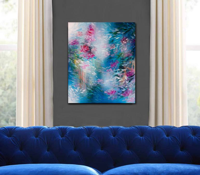 Original Contemporary Abstract Painting by Eva Pearl