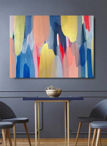 Original Abstract Paintings by Eva Pearl