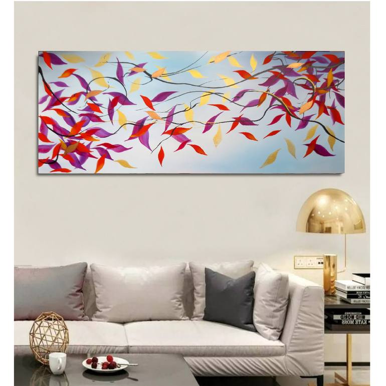 Original Abstract Painting by Eva Pearl