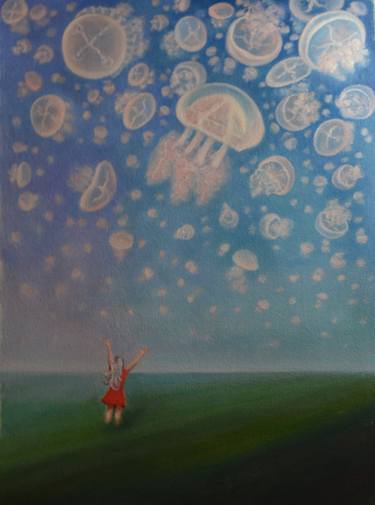 Print of Surrealism Fantasy Paintings by Olesya Novik