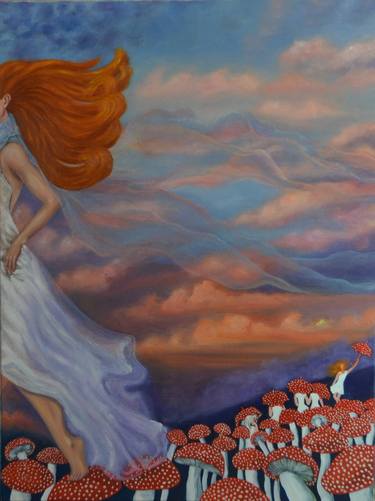 Print of Surrealism Fantasy Paintings by Olesya Novik