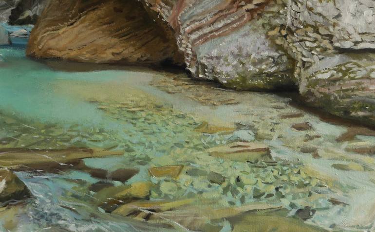 Original Realism Landscape Painting by Gideon Amilius