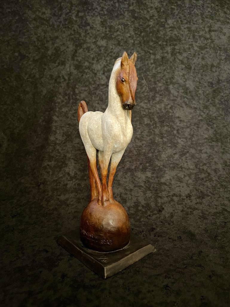 Original Other Horse Sculpture by Diana Mcclaran