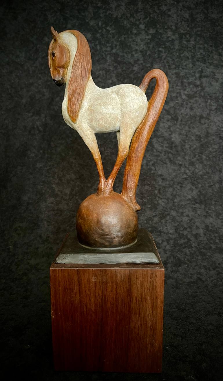 Original Other Horse Sculpture by Diana Mcclaran