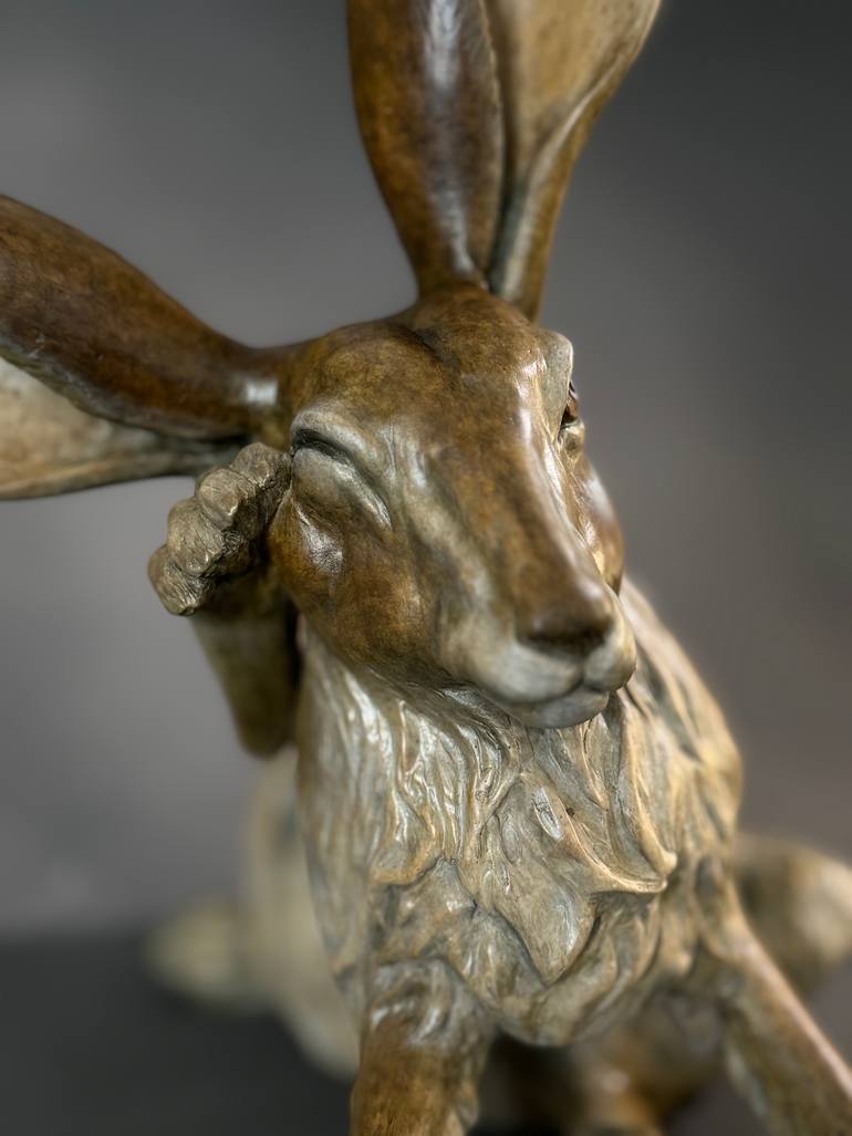 Original Realism Animal Sculpture by Diana Mcclaran