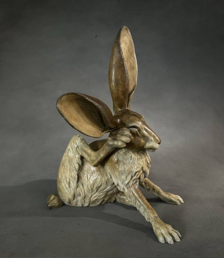 Original Realism Animal Sculpture by Diana McClaran
