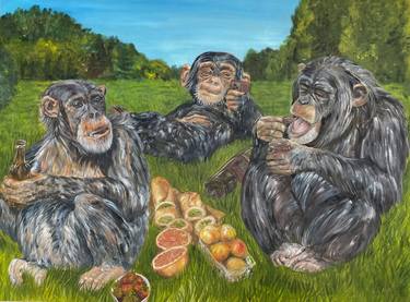 Print of Humor Paintings by Tegan Hamilton