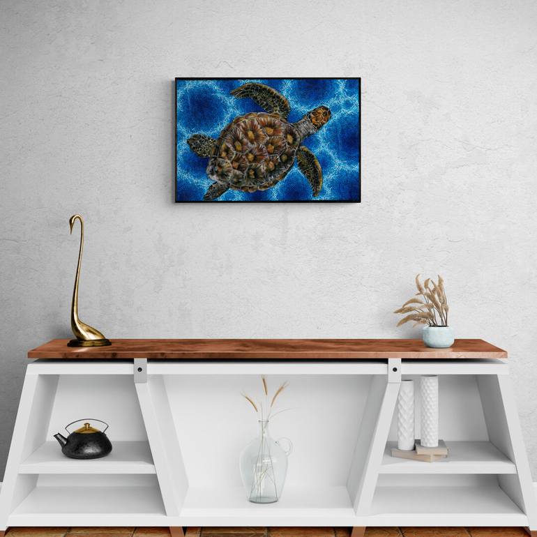 Original Conceptual Animal Painting by Tegan Hamilton