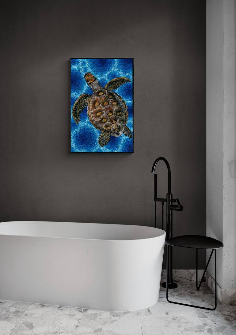 Original Conceptual Animal Painting by Tegan Hamilton