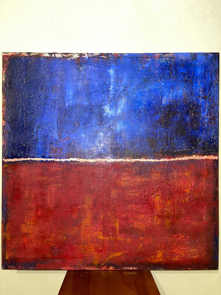Original Abstract Expressionism Abstract Mixed Media by Daria Holub