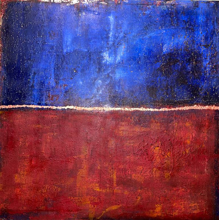 Original Abstract Expressionism Abstract Mixed Media by Daria Holub