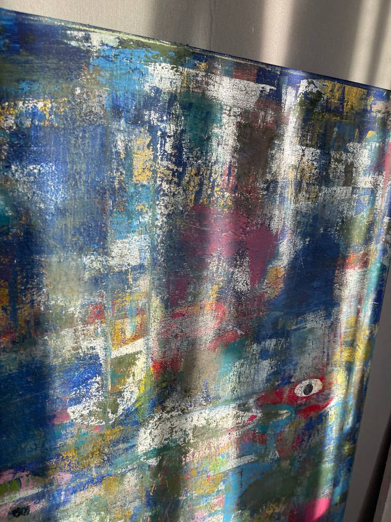 Original Abstract Expressionism Abstract Painting by Daria Holub