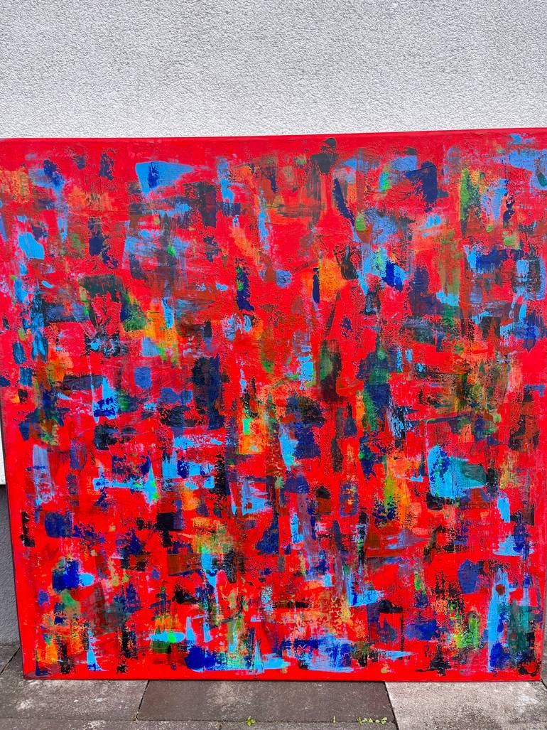 Original Abstract Expressionism Abstract Painting by Daria Holub