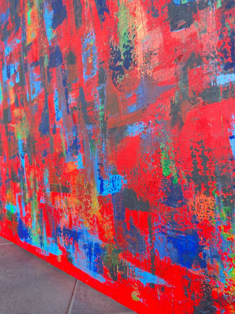 Original Abstract Expressionism Abstract Painting by Daria Holub