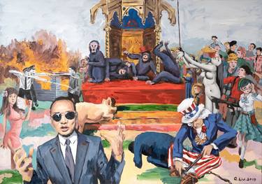 Print of Political Paintings by Quentin Liu