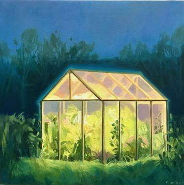 Original Contemporary Botanic Painting by Elena Utkina