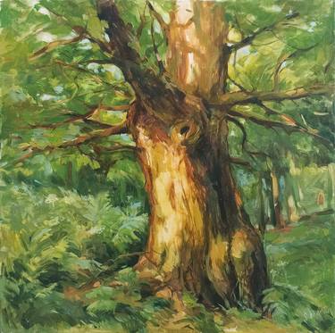 Original Impressionism Tree Paintings by Elena Utkina