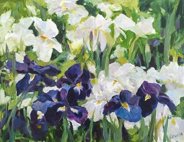 Original Impressionism Floral Paintings by Elena Utkina