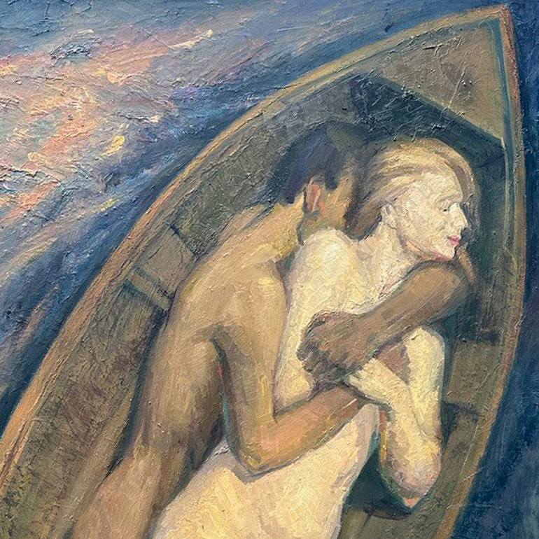 Original Love Painting by Iryna Gusiuk