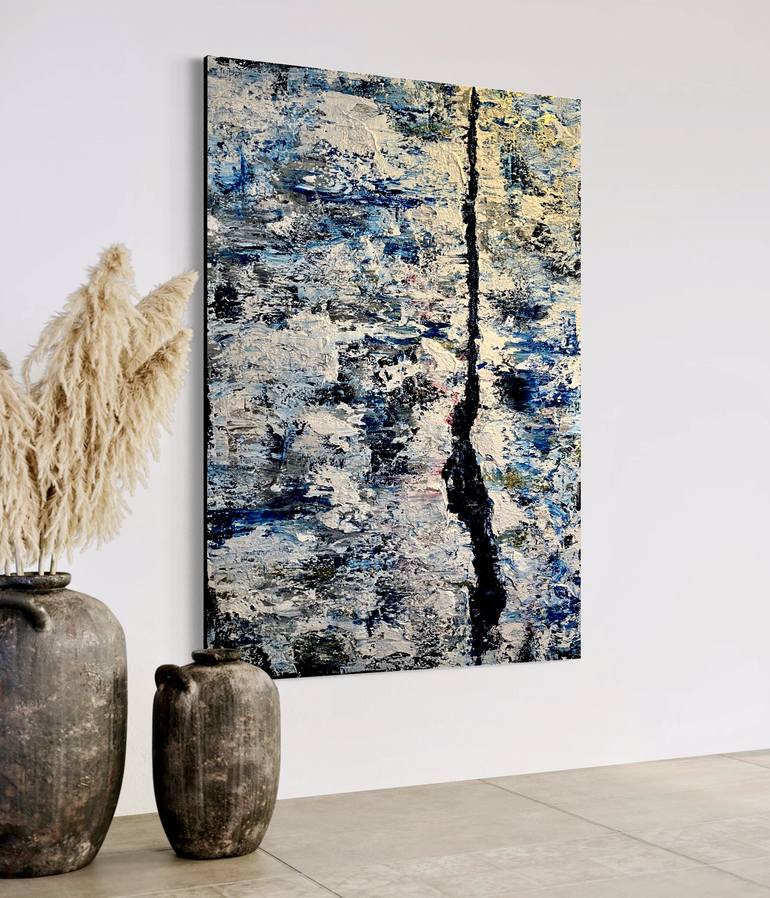 Original Abstract Expressionism Abstract Painting by Matthias Lupri