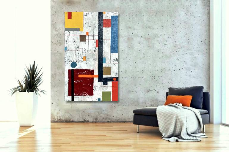 Original Abstract Expressionism Abstract Painting by Matthias Lupri