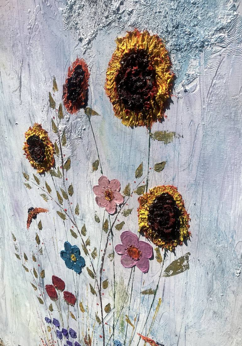 Original Contemporary Floral Painting by Matthias Lupri