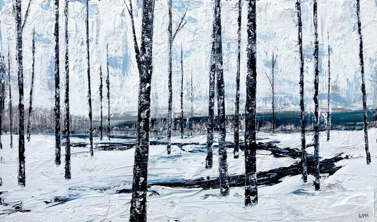 Original Impressionism Landscape Painting by Matthias Lupri