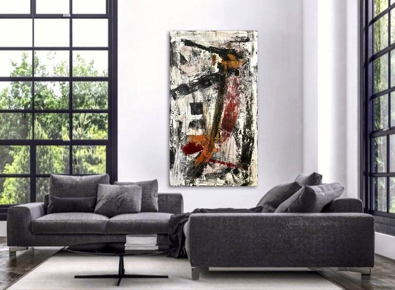 Original Modern Abstract Painting by Matthias Lupri