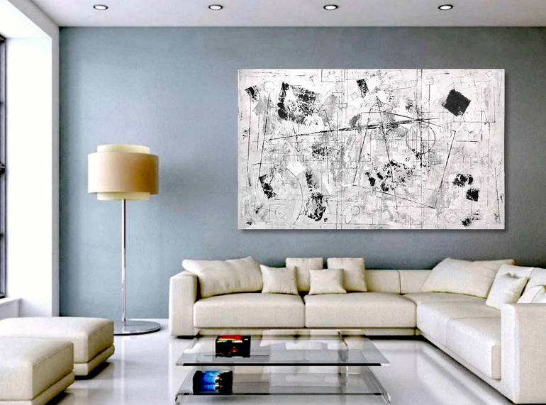 Original Abstract Expressionism Abstract Painting by Matthias Lupri