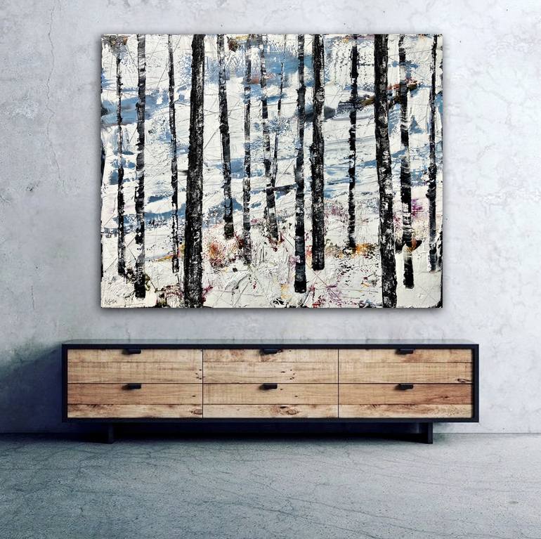Original Expressionism Landscape Painting by Matthias Lupri