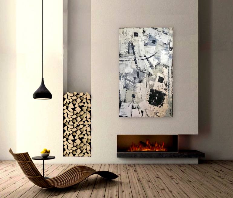 Original Abstract Expressionism Abstract Painting by Matthias Lupri