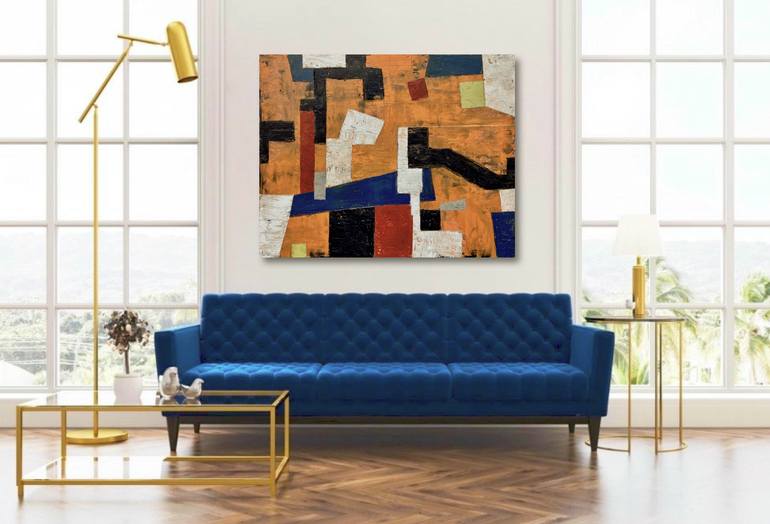 Original Abstract Expressionism Abstract Painting by Matthias Lupri