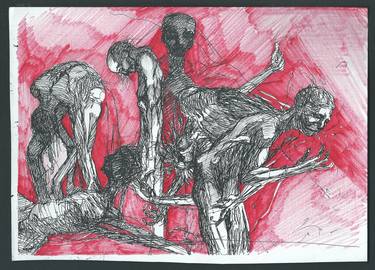 Original Conceptual Mortality Drawings by EDUARDO BUSTOS SEGOVIA