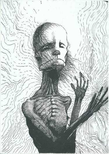 Original Mortality Drawings by EDUARDO BUSTOS SEGOVIA