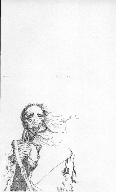 Original Conceptual Mortality Drawings by EDUARDO BUSTOS SEGOVIA