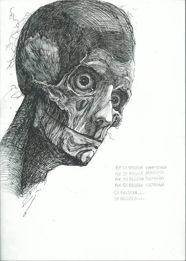 Original Mortality Drawings by EDUARDO BUSTOS SEGOVIA