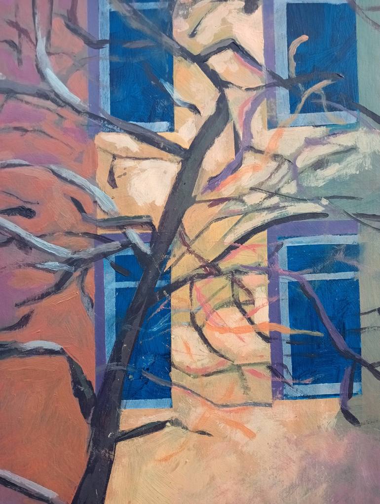 Original Contemporary Tree Painting by Luigi Iona