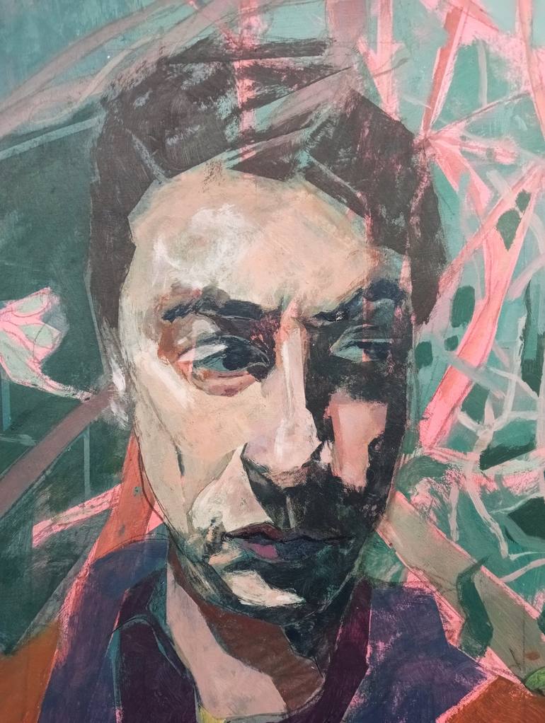 Original Contemporary Portrait Painting by Luigi Iona