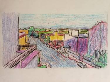 Original Cities Drawings by Luigi Iona