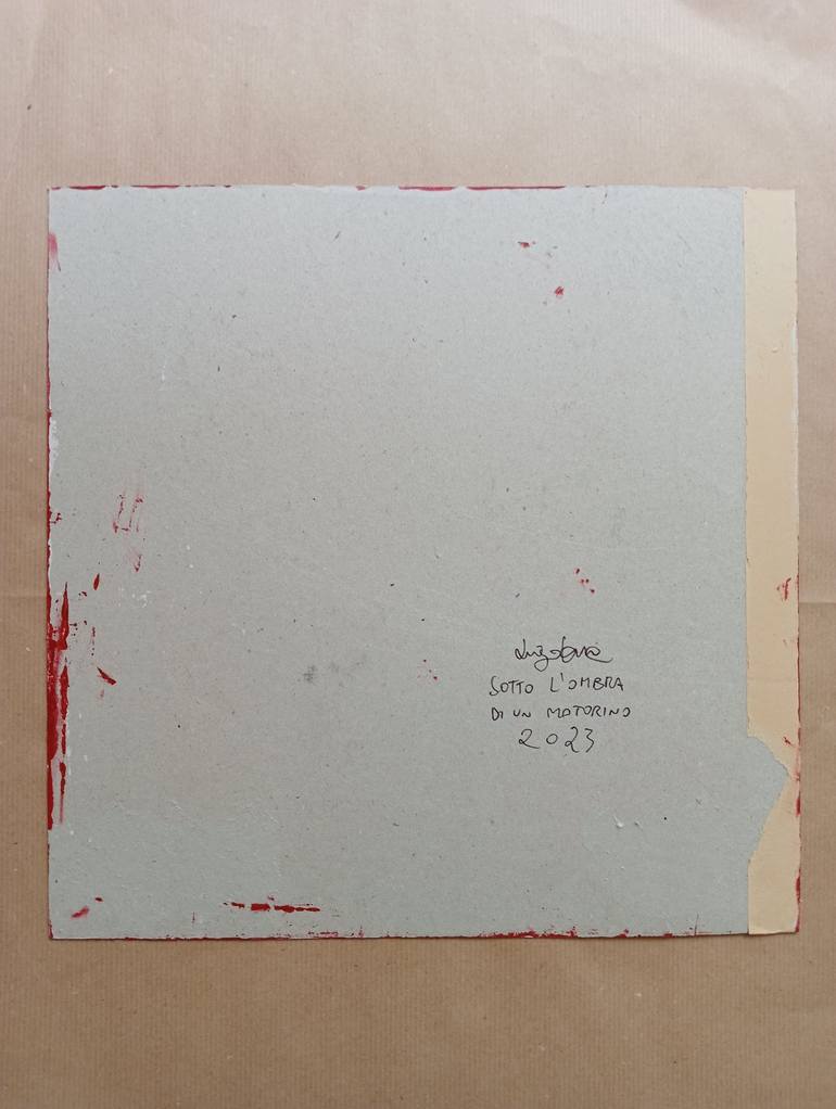 Original Abstract Expressionism Cities Painting by Luigi Iona