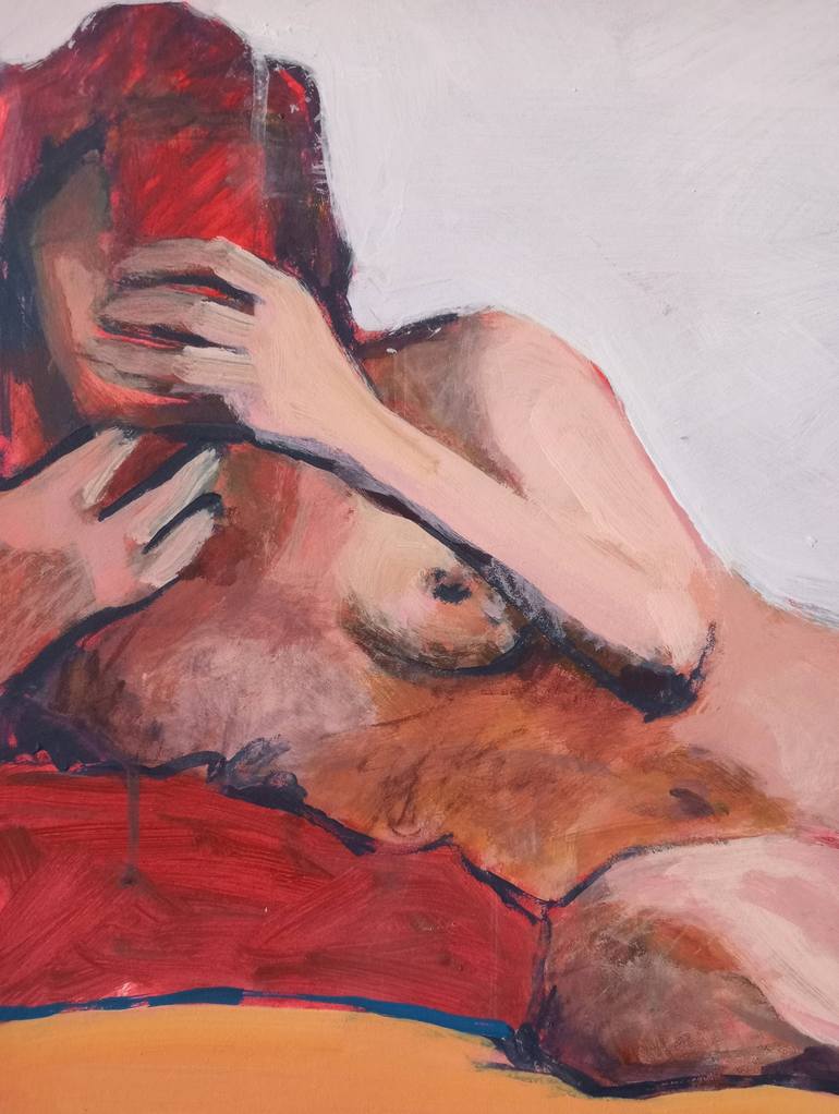 Original Nude Painting by Luigi Iona