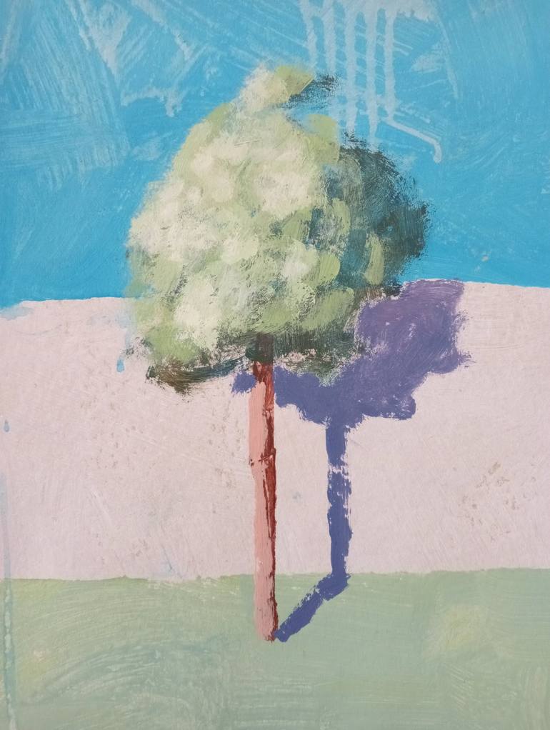 Original Tree Painting by Luigi Iona