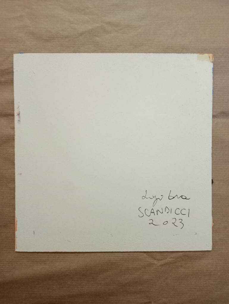 Original Abstract Expressionism Architecture Painting by Luigi Iona