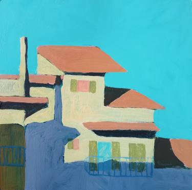 Original Architecture Paintings by Luigi Iona