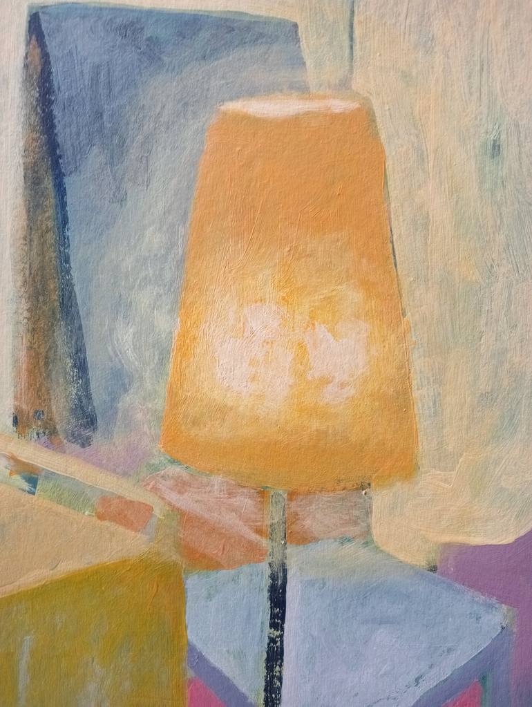 Original Abstract Expressionism Home Painting by Luigi Iona