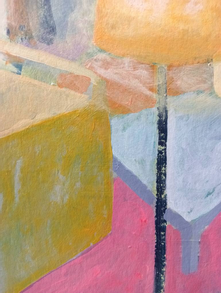 Original Abstract Expressionism Home Painting by Luigi Iona