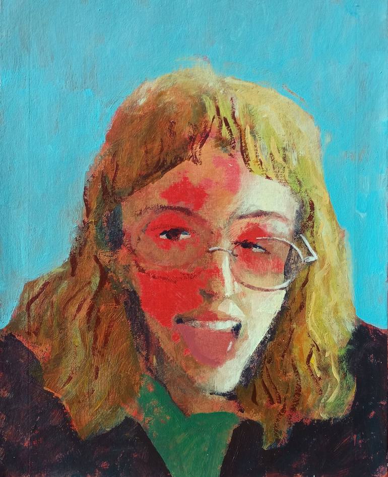 Original Abstract Expressionism Women Paintings by Luigi Iona