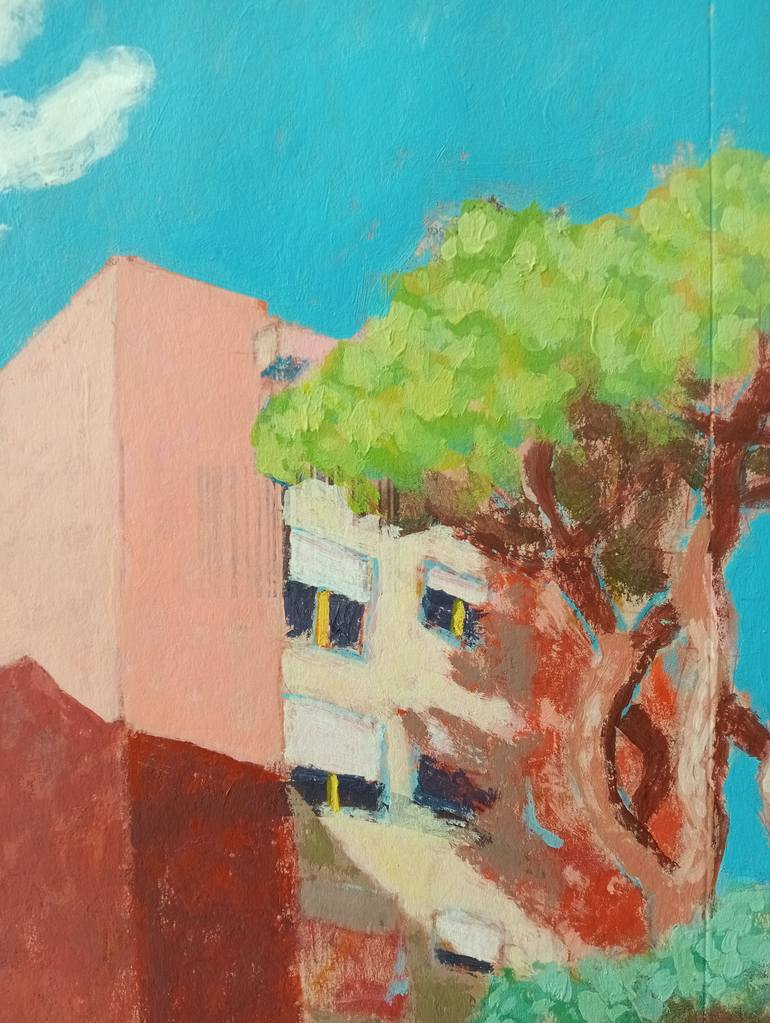 Original Figurative Cities Painting by Luigi Iona